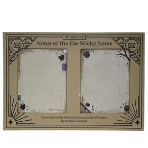 Illumicrate Emily Wilde's Notes of the Fae Sticky Note Set - July 2025